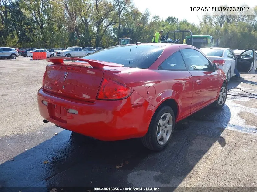 2009 Pontiac G5 VIN: 1G2AS18H397232017 Lot: 40615956