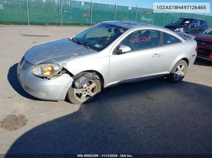 2009 Pontiac G5 VIN: 1G2AS18H497126465 Lot: 40852309