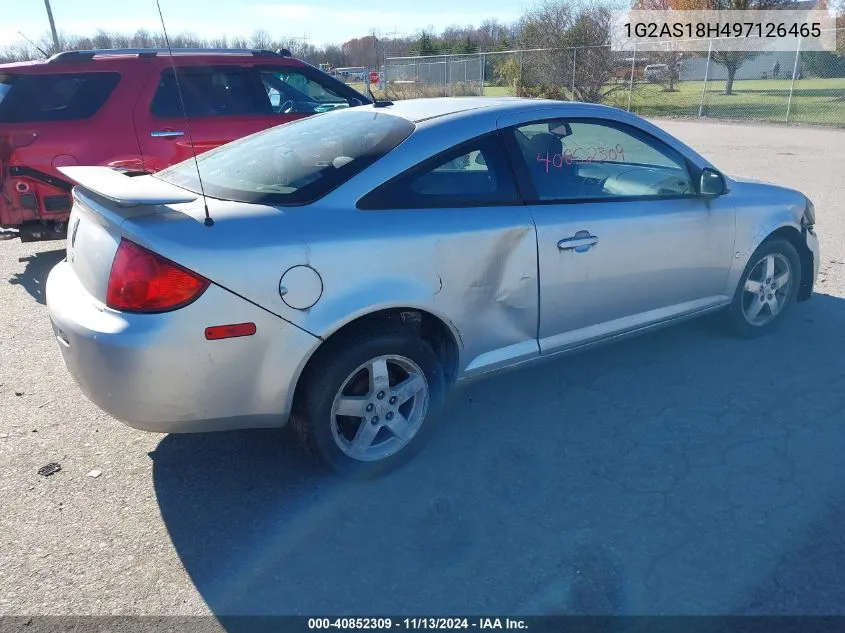 2009 Pontiac G5 VIN: 1G2AS18H497126465 Lot: 40852309