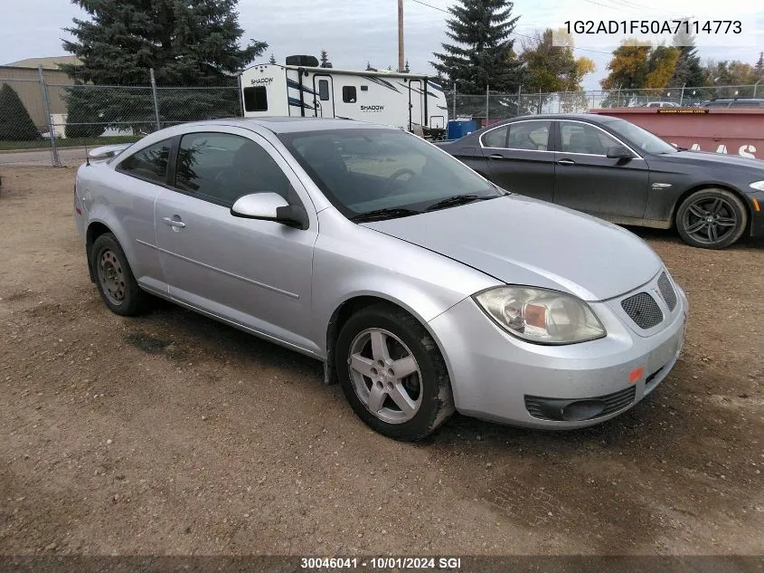 2010 Pontiac G5 Se VIN: 1G2AD1F50A7114773 Lot: 30046041