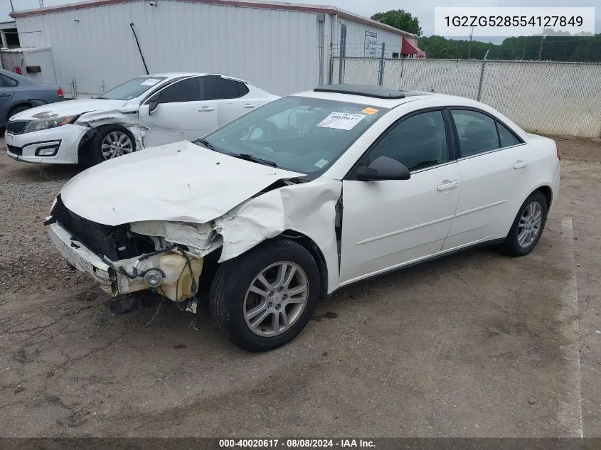 1G2ZG528554127849 2005 Pontiac G6