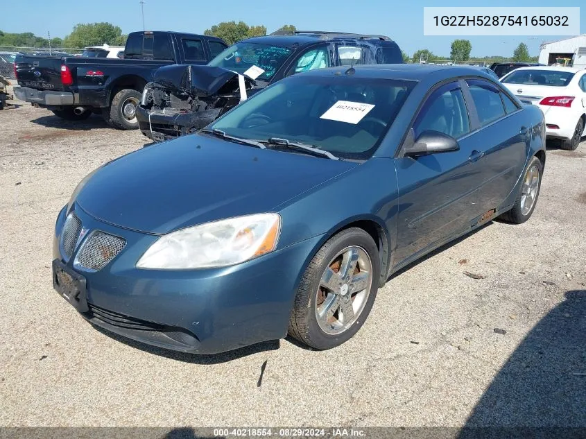 1G2ZH528754165032 2005 Pontiac G6 Gt