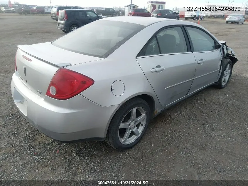 2006 Pontiac G6 Gt VIN: 1G2ZH558964245879 Lot: 30047581