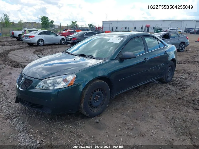 1G2ZF55B564255049 2006 Pontiac G6