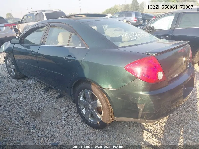 1G2ZH558864173007 2006 Pontiac G6 Gt