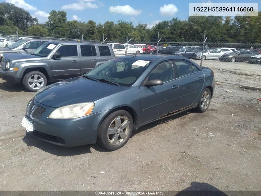 2006 Pontiac G6 Gt VIN: 1G2ZH558964146060 Lot: 40241320