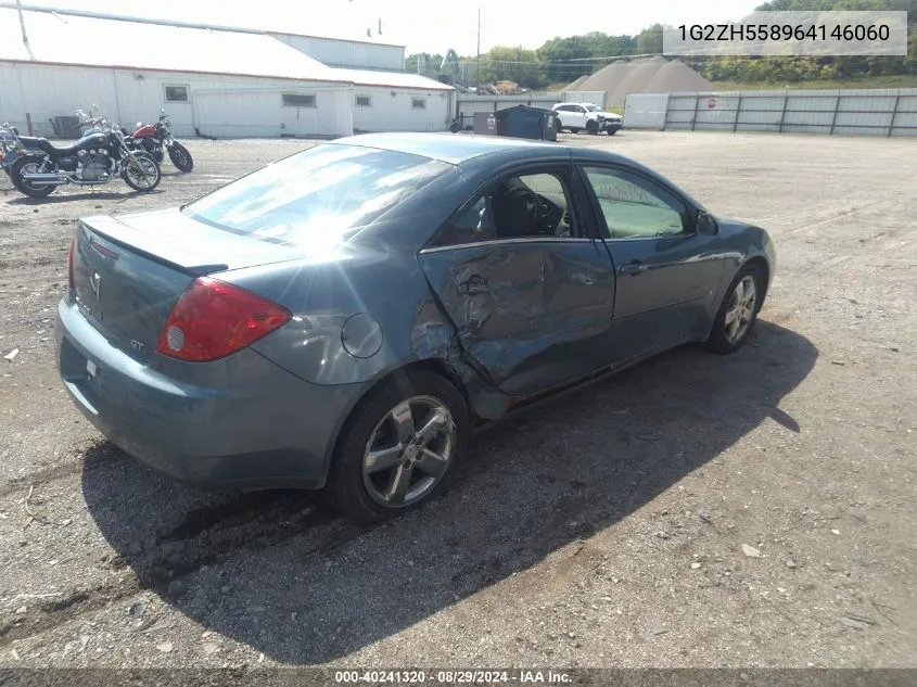 1G2ZH558964146060 2006 Pontiac G6 Gt