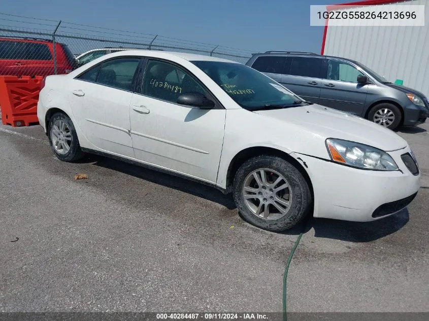 1G2ZG558264213696 2006 Pontiac G6