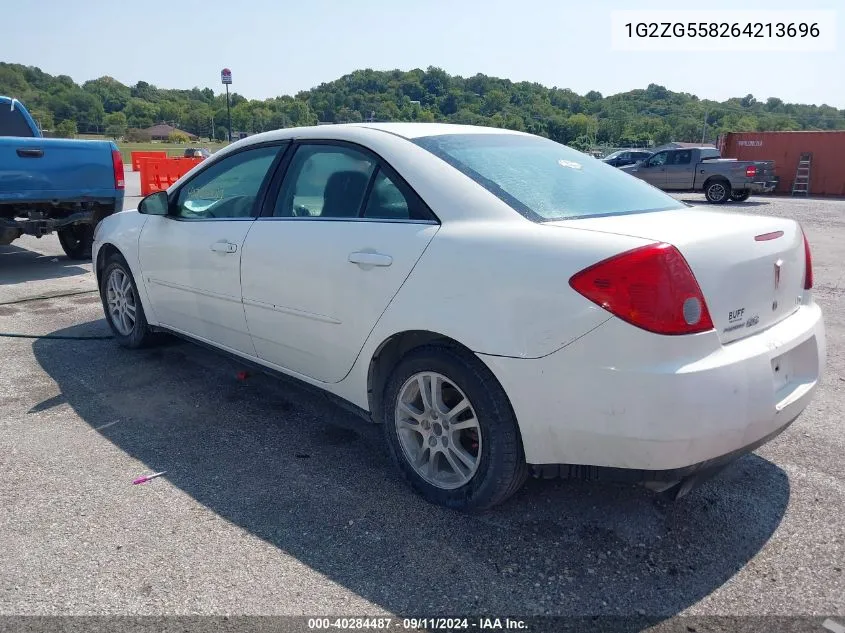 2006 Pontiac G6 VIN: 1G2ZG558264213696 Lot: 40284487