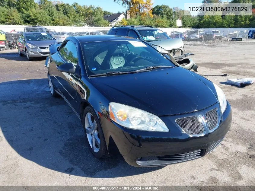 2006 Pontiac G6 Gt VIN: 1G2ZH358064276829 Lot: 40590517