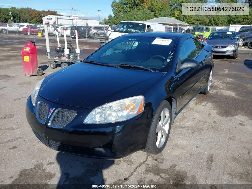 2006 Pontiac G6 Gt VIN: 1G2ZH358064276829 Lot: 40590517