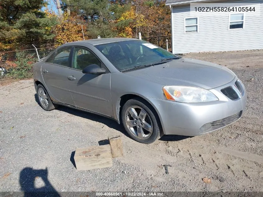 2006 Pontiac G6 Gt VIN: 1G2ZH558264105544 Lot: 40668561