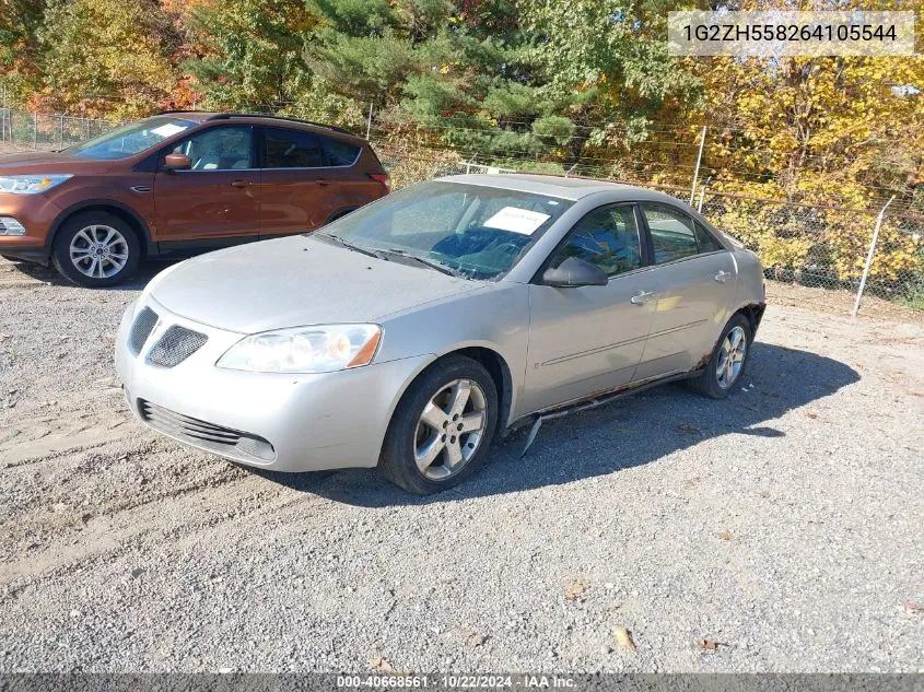 2006 Pontiac G6 Gt VIN: 1G2ZH558264105544 Lot: 40668561