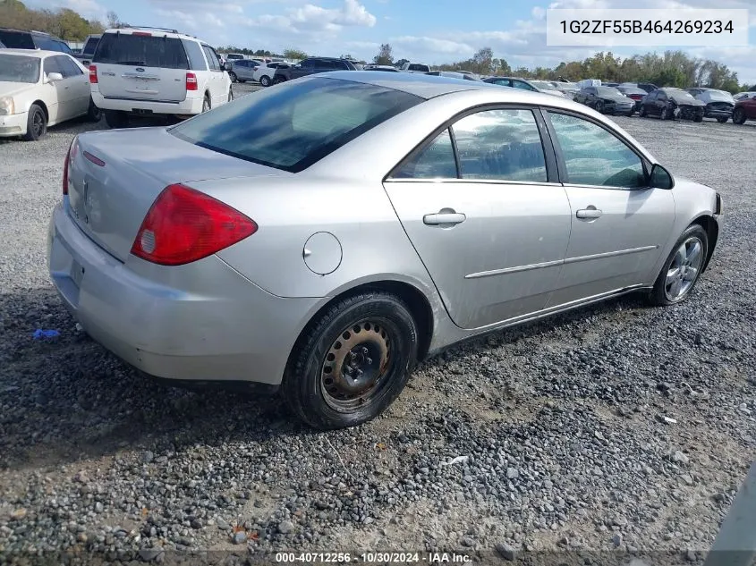 2006 Pontiac G6 VIN: 1G2ZF55B464269234 Lot: 40712256