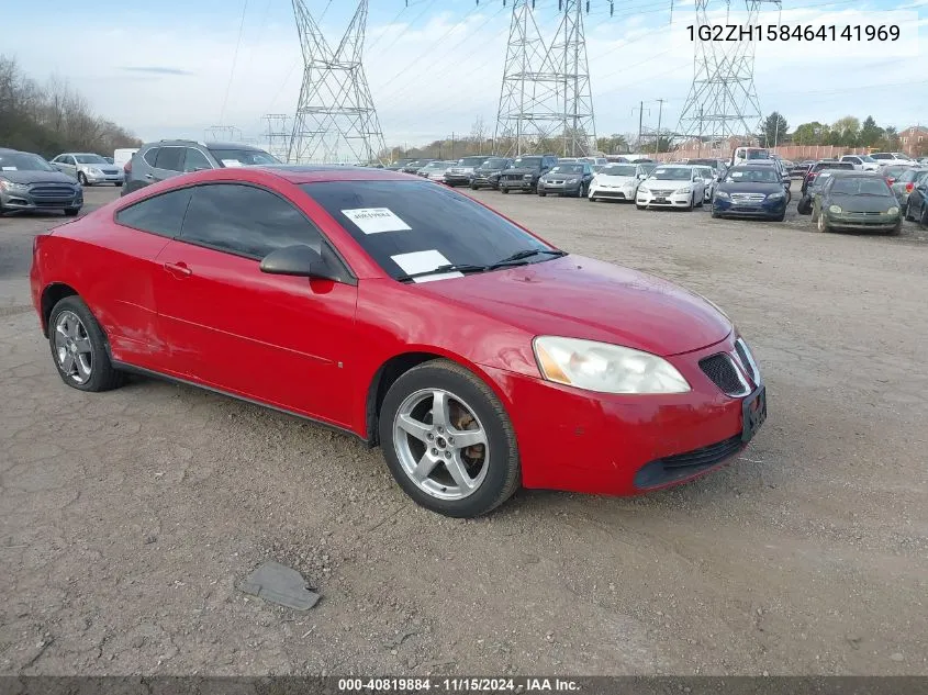 2006 Pontiac G6 Gt VIN: 1G2ZH158464141969 Lot: 40819884