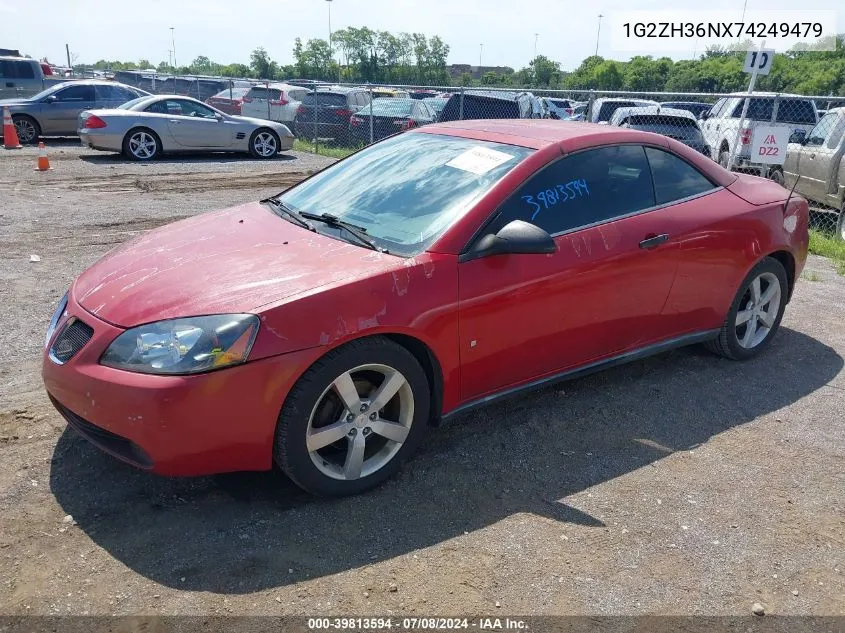 1G2ZH36NX74249479 2007 Pontiac G6 Gt