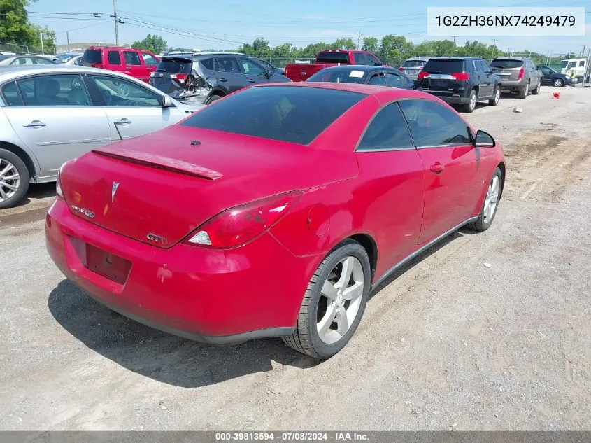 1G2ZH36NX74249479 2007 Pontiac G6 Gt