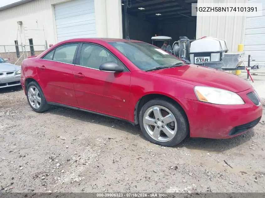 1G2ZH58N174101391 2007 Pontiac G6 Gt