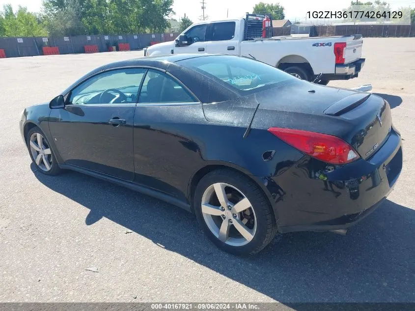 1G2ZH361774264129 2007 Pontiac G6 Gt