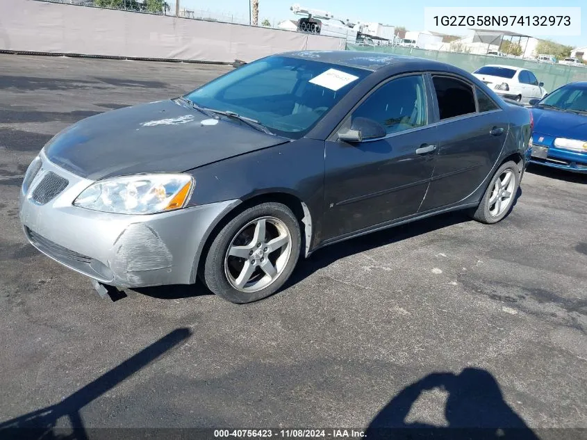 2007 Pontiac G6 VIN: 1G2ZG58N974132973 Lot: 40756423