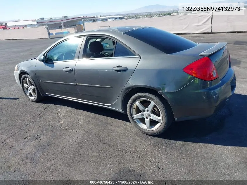 2007 Pontiac G6 VIN: 1G2ZG58N974132973 Lot: 40756423