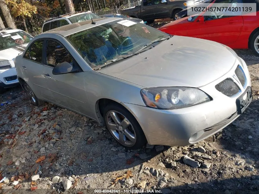 1G2ZH57N774201139 2007 Pontiac G6 Gt