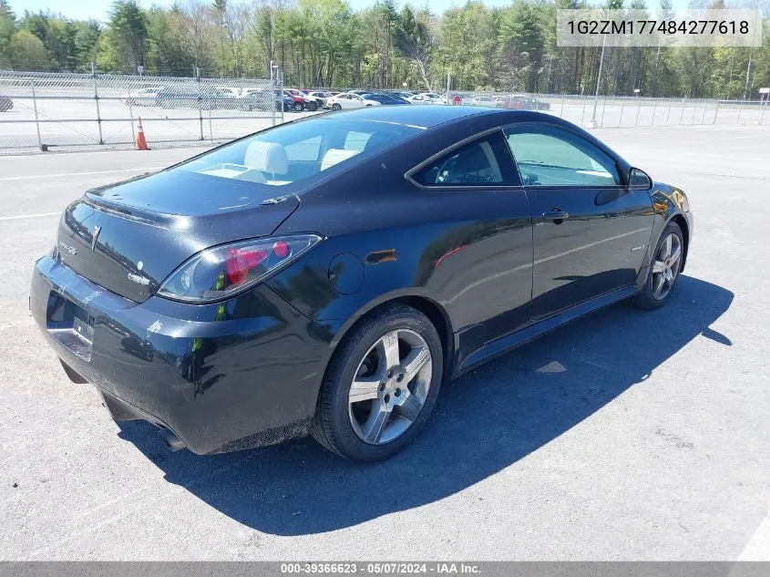 1G2ZM177484277618 2008 Pontiac G6 Gxp