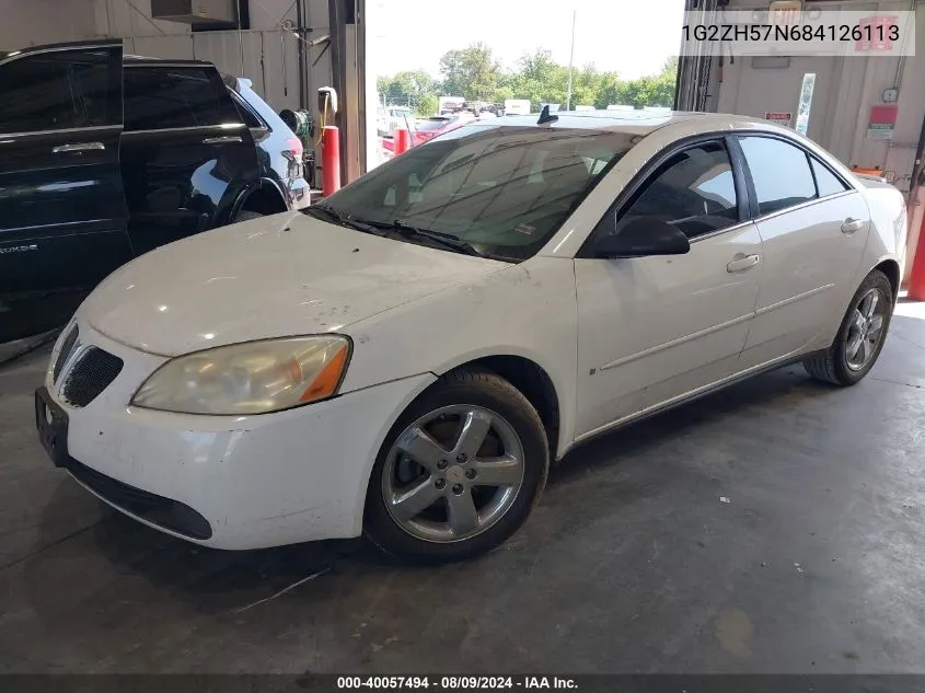 1G2ZH57N684126113 2008 Pontiac G6 Gt