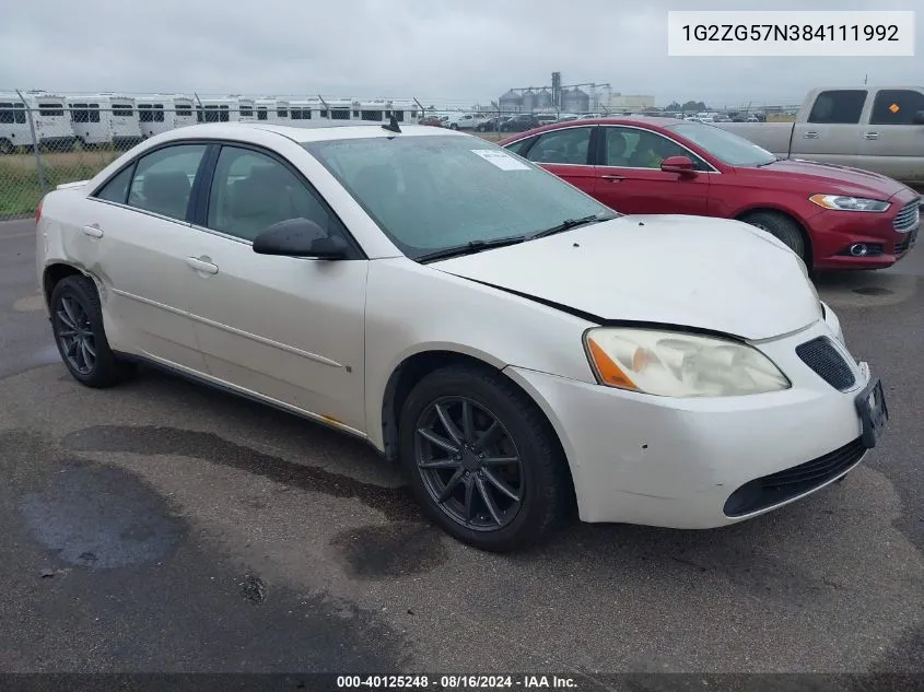 1G2ZG57N384111992 2008 Pontiac G6