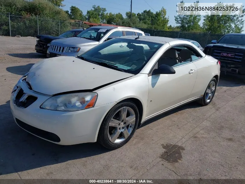 1G2ZH36N884253726 2008 Pontiac G6 Gt