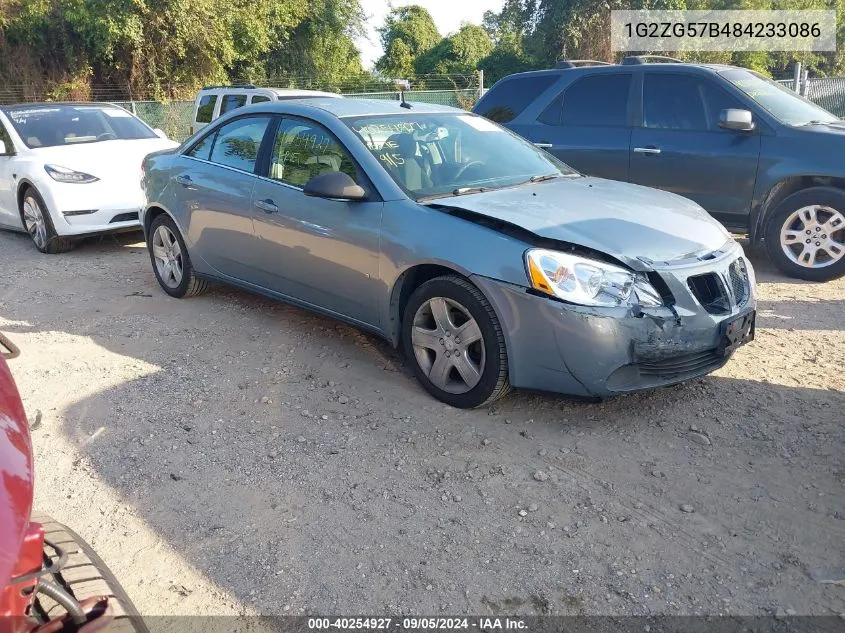 2008 Pontiac G6 Se VIN: 1G2ZG57B484233086 Lot: 40254927