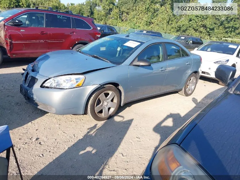 1G2ZG57B484233086 2008 Pontiac G6 Se