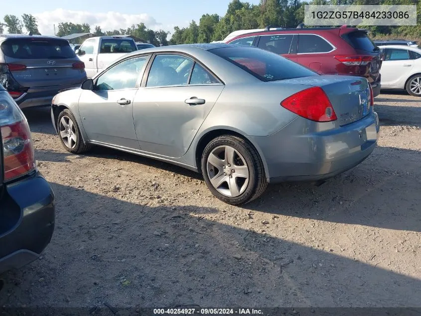 2008 Pontiac G6 Se VIN: 1G2ZG57B484233086 Lot: 40254927