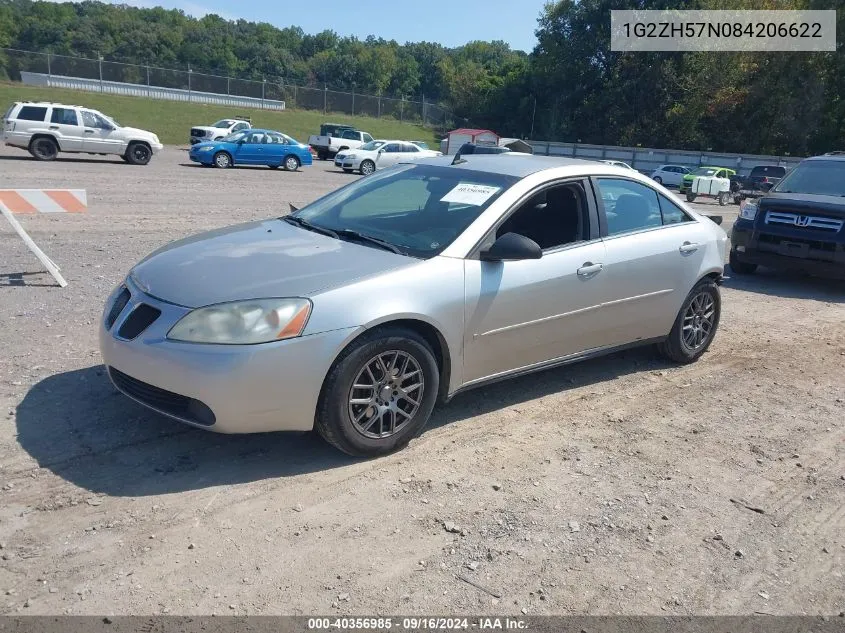 1G2ZH57N084206622 2008 Pontiac G6 Gt