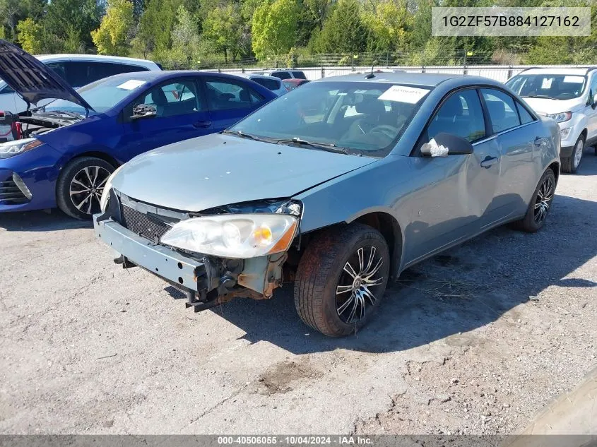 2008 Pontiac G6 Value Leader VIN: 1G2ZF57B884127162 Lot: 40506055