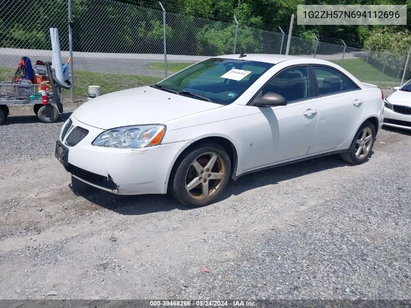 2009 Pontiac G6 Gt VIN: 1G2ZH57N694112696 Lot: 40536188