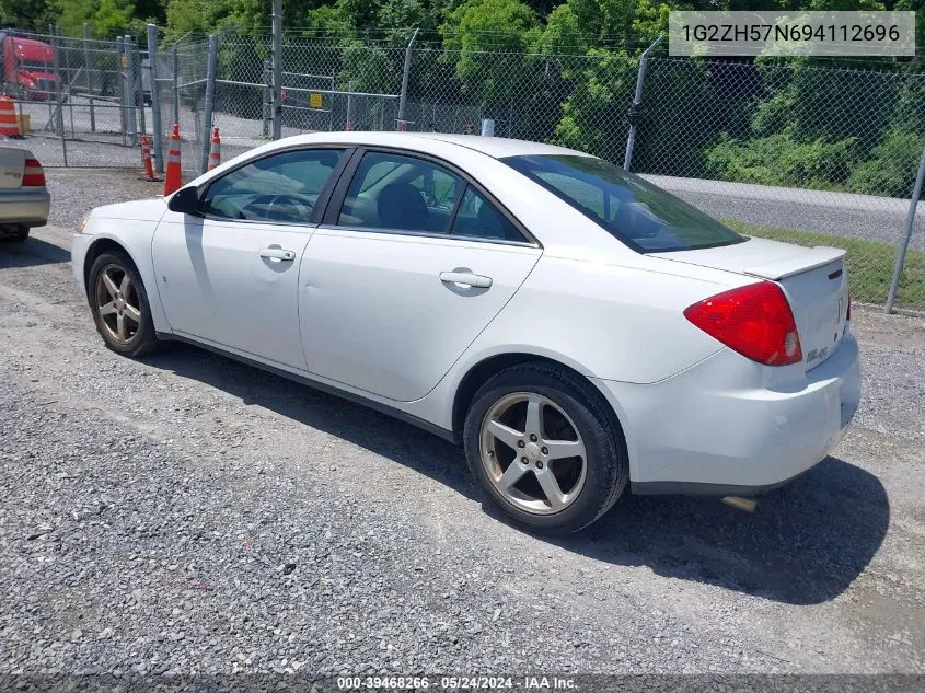 2009 Pontiac G6 Gt VIN: 1G2ZH57N694112696 Lot: 40536188