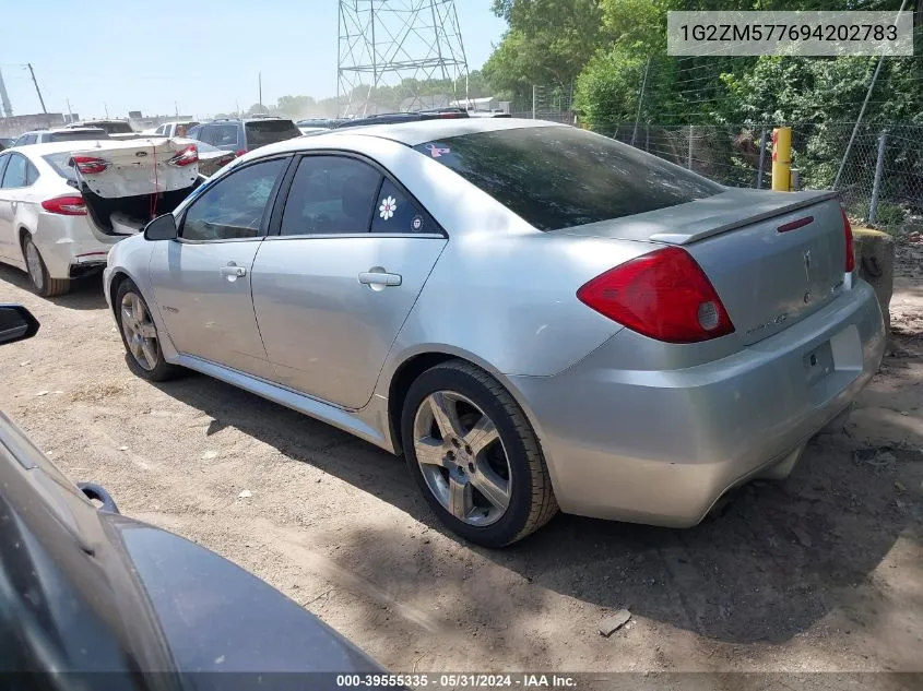 1G2ZM577694202783 2009 Pontiac G6 Gxp