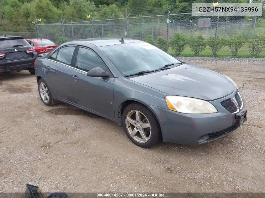 2009 Pontiac G6 Gt VIN: 1G2ZH57NX94139996 Lot: 40014287