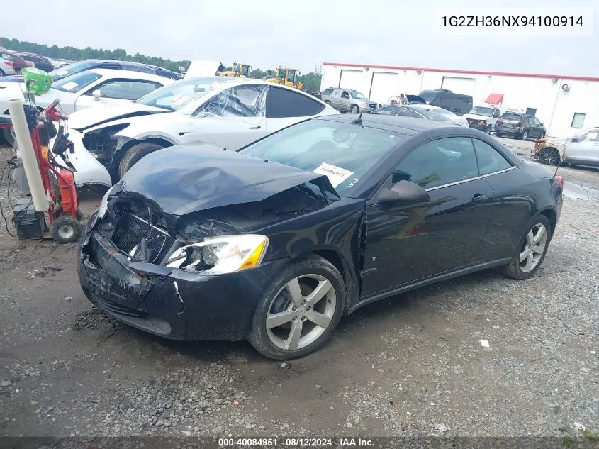 1G2ZH36NX94100914 2009 Pontiac G6 Gt