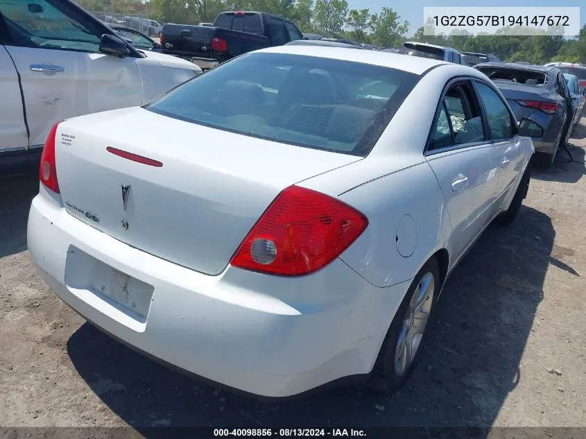 1G2ZG57B194147672 2009 Pontiac G6