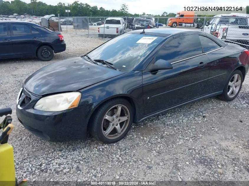 1G2ZH36N494122164 2009 Pontiac G6 Gt