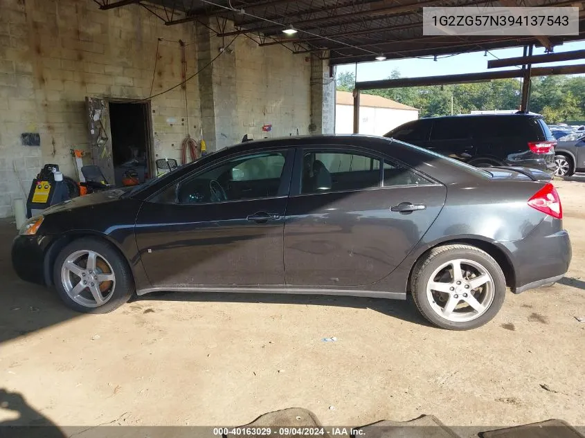 1G2ZG57N394137543 2009 Pontiac G6