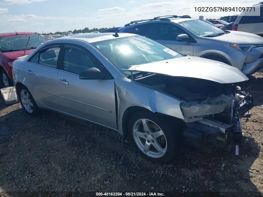 1G2ZG57N894109771 2009 Pontiac G6