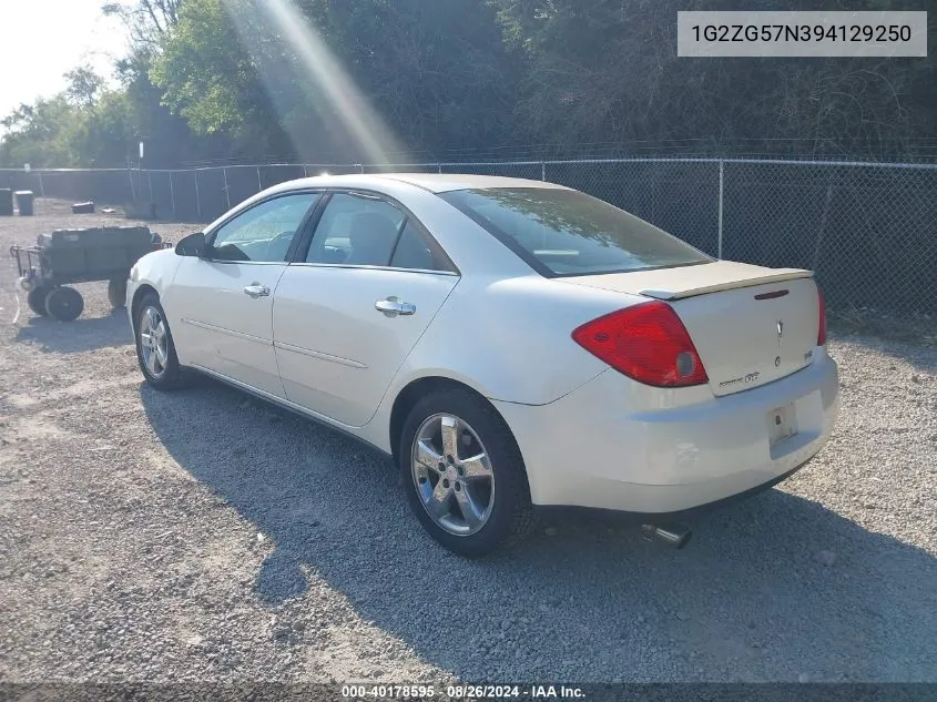 1G2ZG57N394129250 2009 Pontiac G6