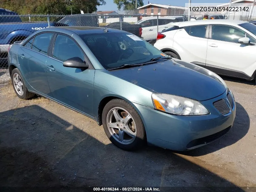 1G2ZG57N594222142 2009 Pontiac G6