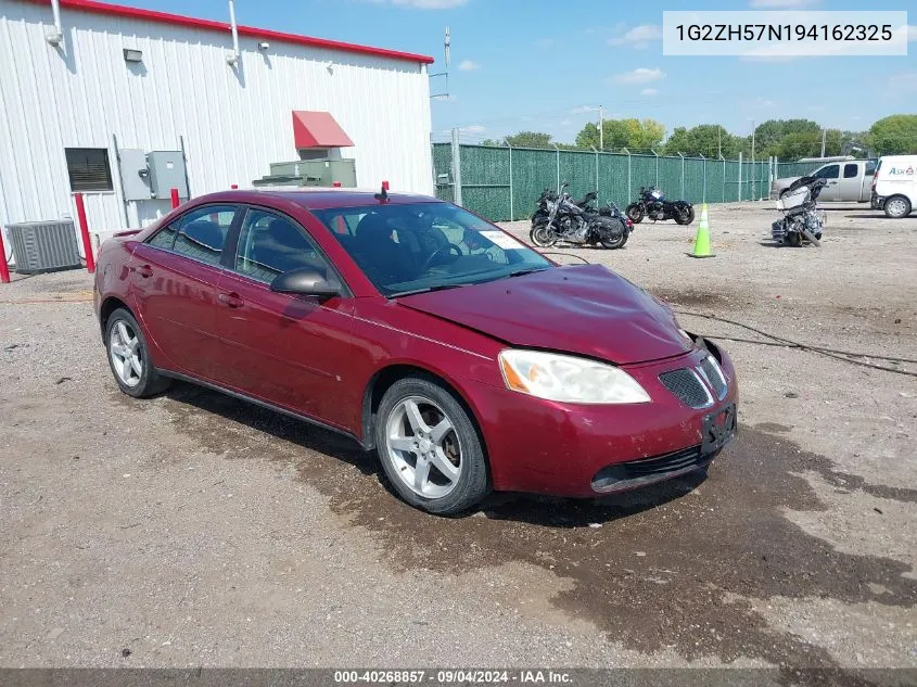 1G2ZH57N194162325 2009 Pontiac G6 Gt