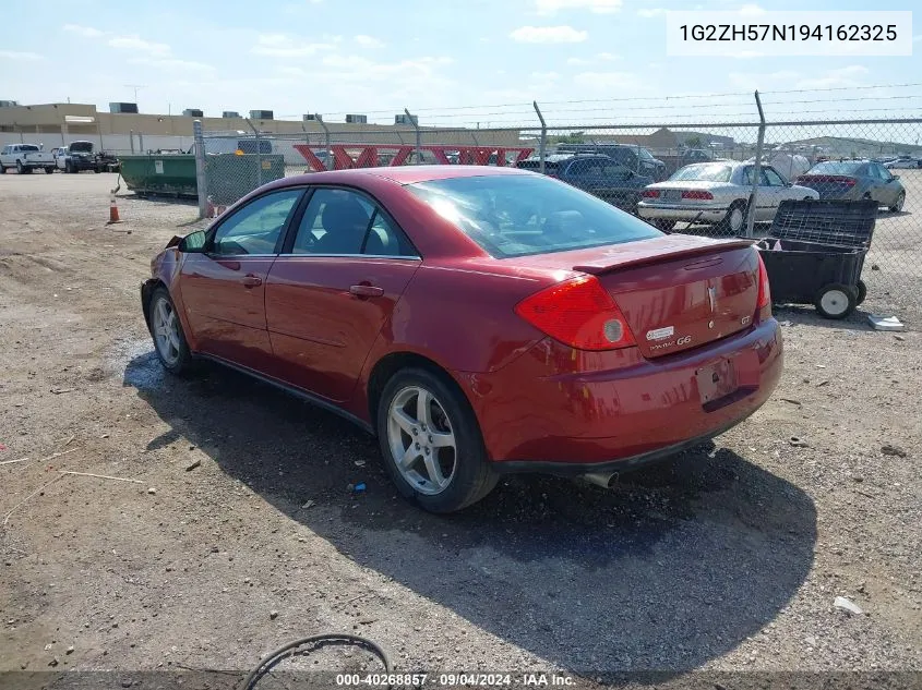 1G2ZH57N194162325 2009 Pontiac G6 Gt