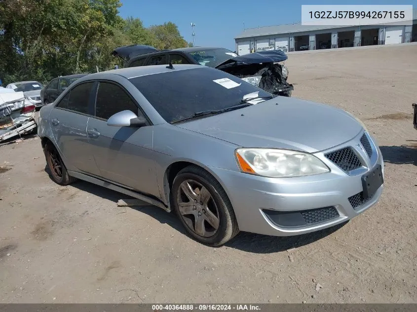 1G2ZJ57B994267155 2009 Pontiac G6 New Se