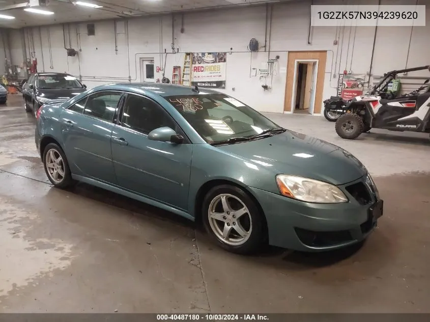 2009 Pontiac G6 New Gt VIN: 1G2ZK57N394239620 Lot: 40487180